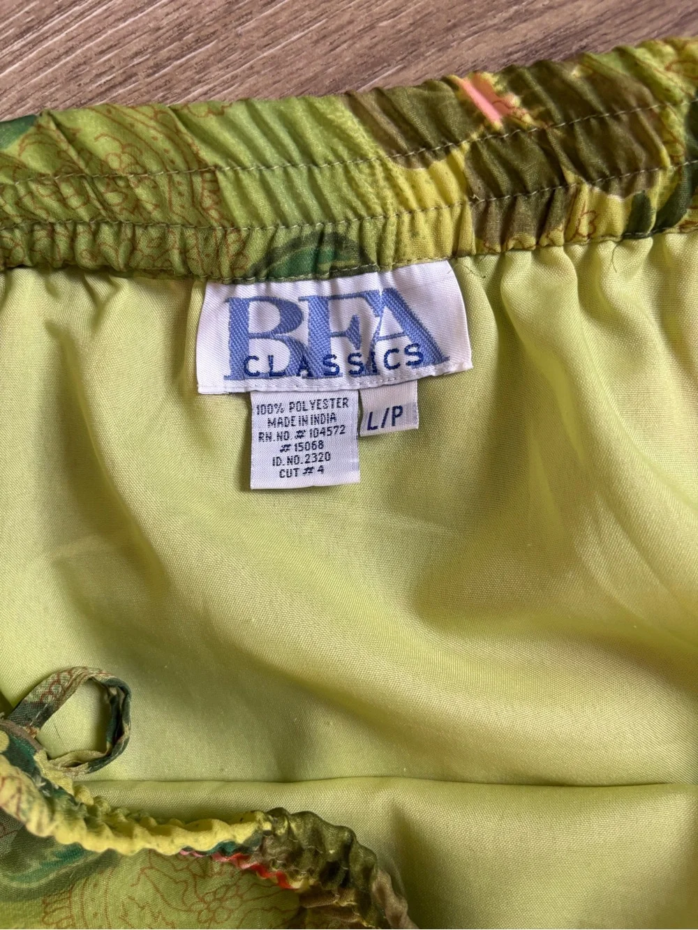 N/A lightweight green